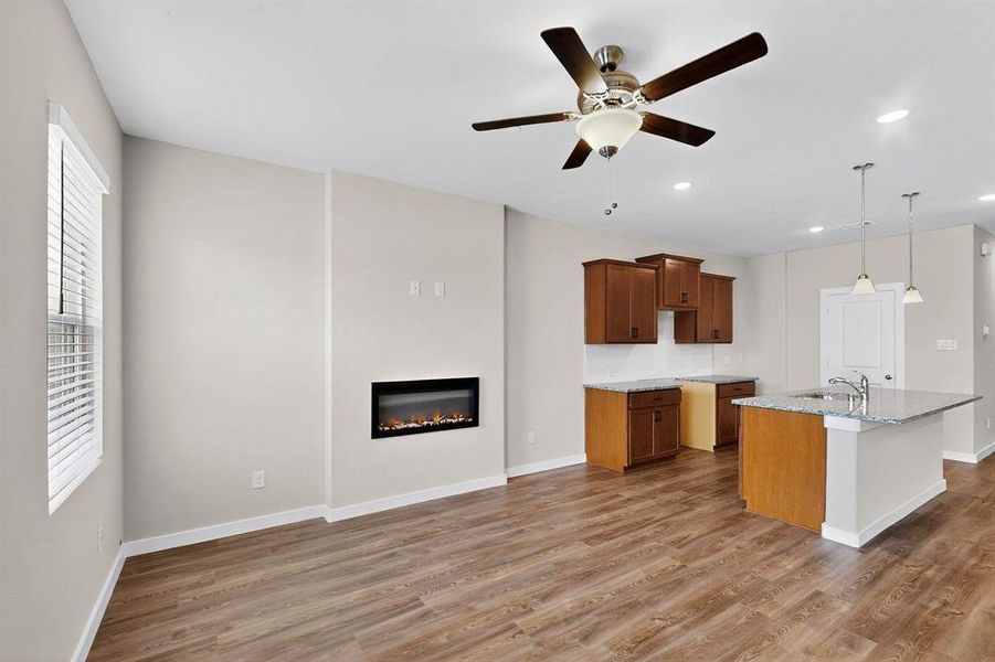 Furnished interior view inside a new home in Solterra Texas, Mesquite (Image 14).