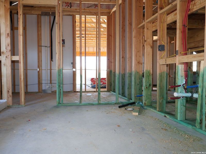 In-progress construction of a new home in Cinco Lakes, San Antonio, TX (Image 19). In-progress construction of a new home in Cinco Lakes, San Antonio, TX (Image 19).