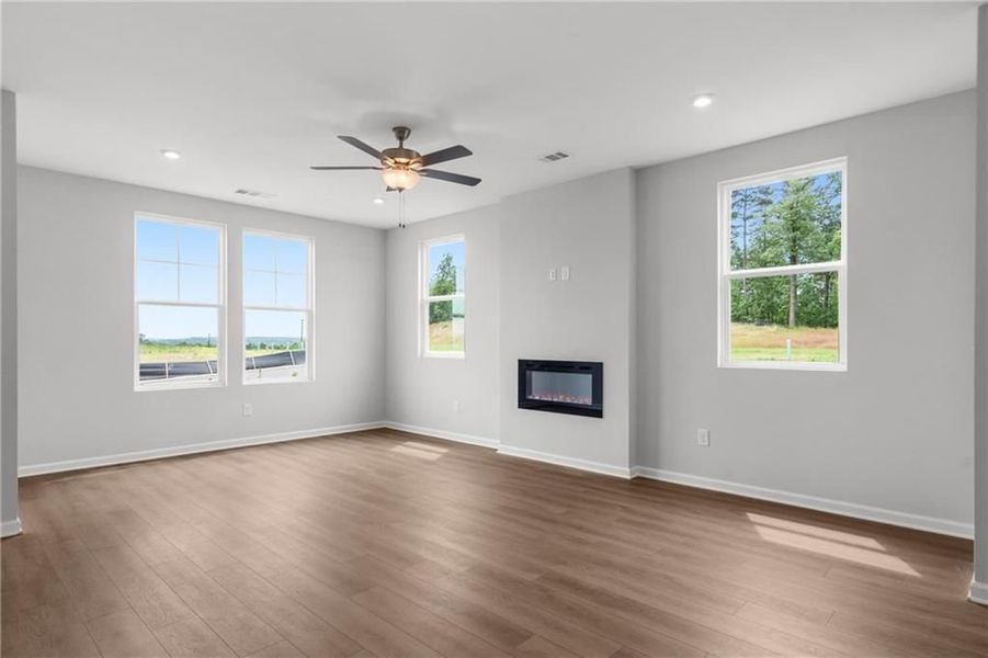 Spacious, unfurnished interior of a new home in Stegall Village, Emerson (Image 16). Spacious, unfurnished interior of a new home in Stegall Village, Emerson (Image 16).