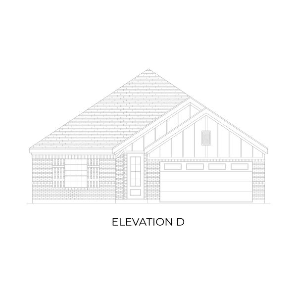 Representative rendering of the exterior for the McKinley F by First Texas Homes (Image 6).
