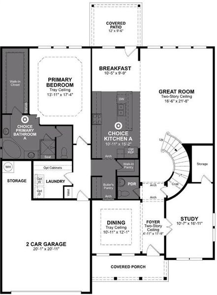 Beazer Homes Lovers Landing Madison plan