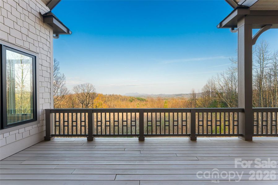 Back Deck off Great Room and Primary Bedroom Back Deck off Great Room and Primary Bedroom