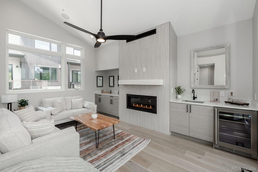 Furnished interior view inside a new home in , Winter Park (Image 23).