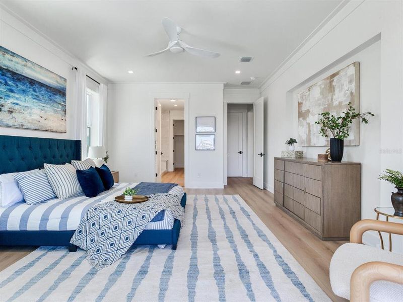 Furnished interior view inside a new home in , North Redington Beach (Image 37).
