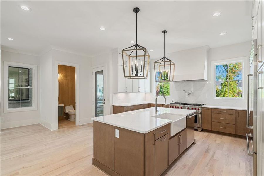Furnished interior view inside a new home in , Alpharetta (Image 14).