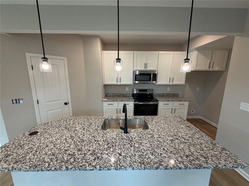 Furnished interior view inside a new home in Villas at Gold Creek, Dawsonville (Image 4).
