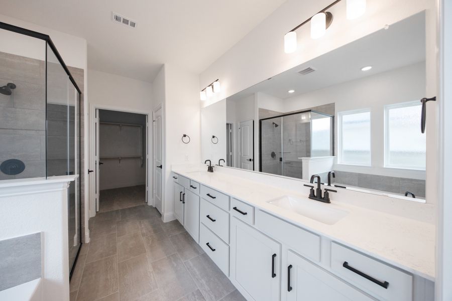 Furnished interior view inside a new home in Treeline, Justin (Image 6).