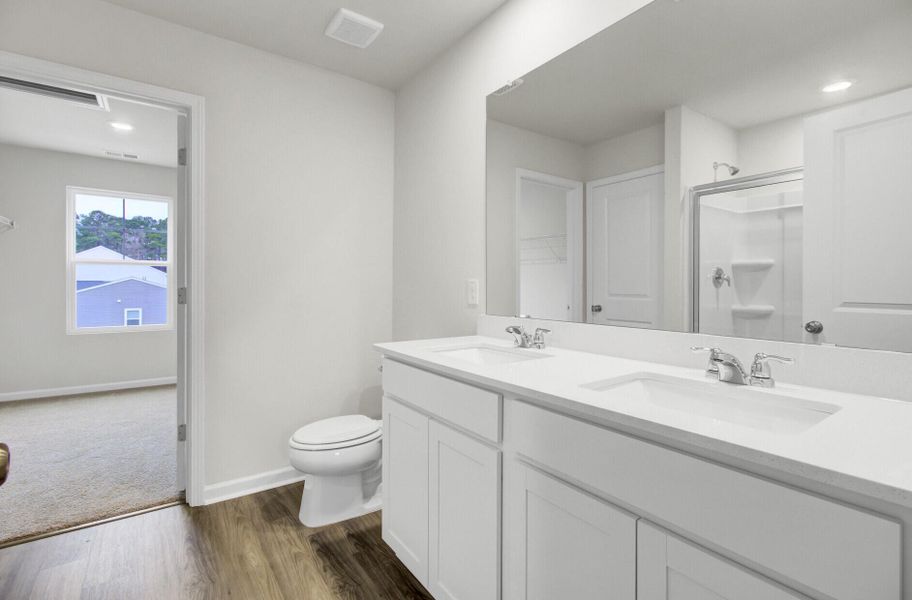 Furnished interior view inside a new home in , Ladson (Image 10).