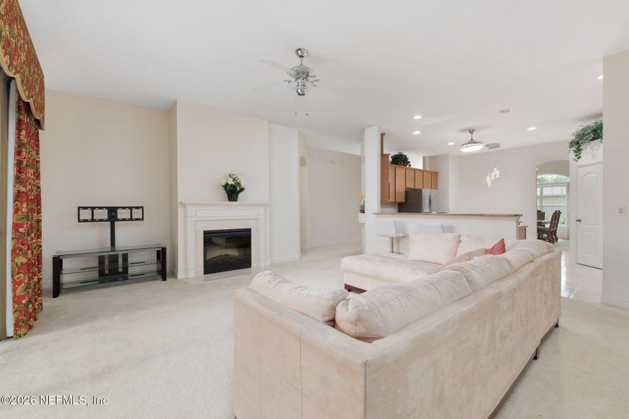 Furnished interior view inside a new home in , Jacksonville (Image 18).