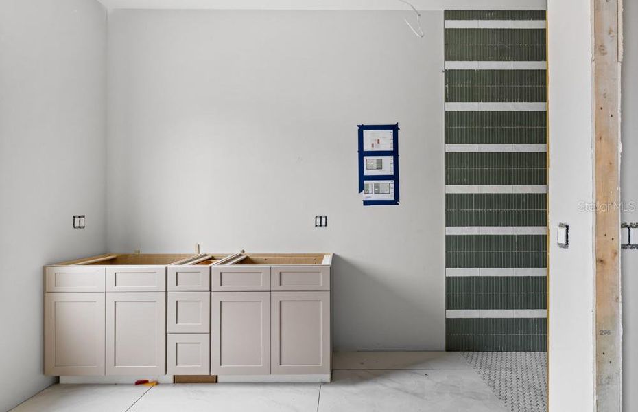 In-progress construction of a new home in , Orlando, FL (Image 17).