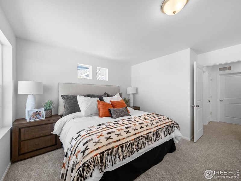 Furnished interior view inside a new home in , Johnstown (Image 28).