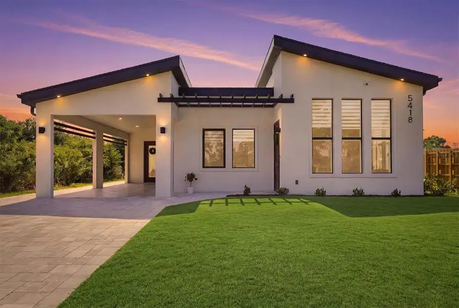 Exterior details and patio area of a home in , Port Charlotte (Image 3). Exterior details and patio area of a home in , Port Charlotte (Image 3).