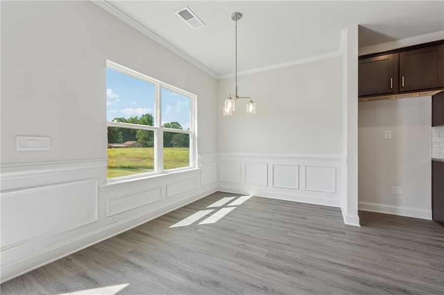 Spacious, unfurnished interior of a new home in Park Place, Bowdon (Image 8). Spacious, unfurnished interior of a new home in Park Place, Bowdon (Image 8).