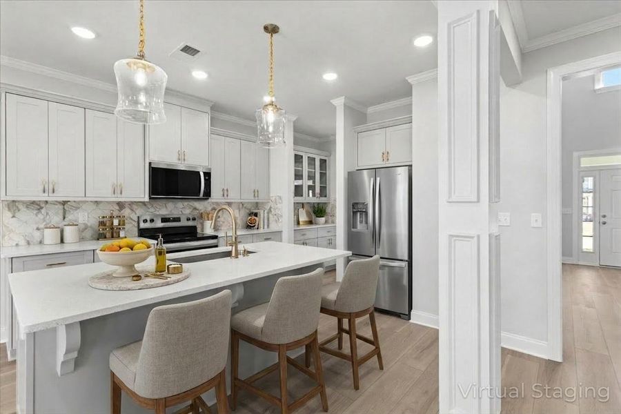 Furnished interior view inside a new home in Tillery Park, Grovetown (Image 10).