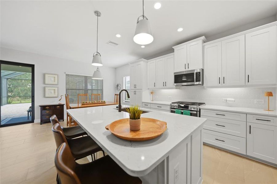 Furnished interior view inside a new home in , Englewood (Image 7).