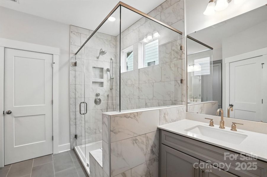 Furnished interior view inside a new home in Villas at Prestwick, Mooresville (Image 6).