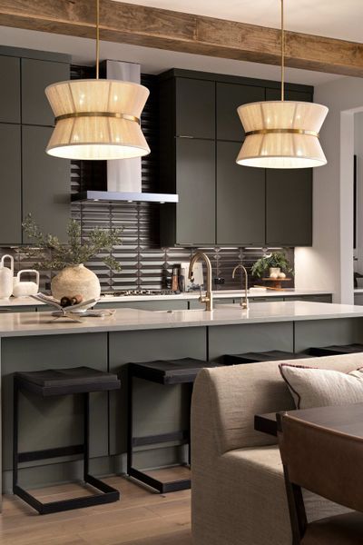 Furnished interior view inside a new home in Lariat, Liberty Hill (Image 14).