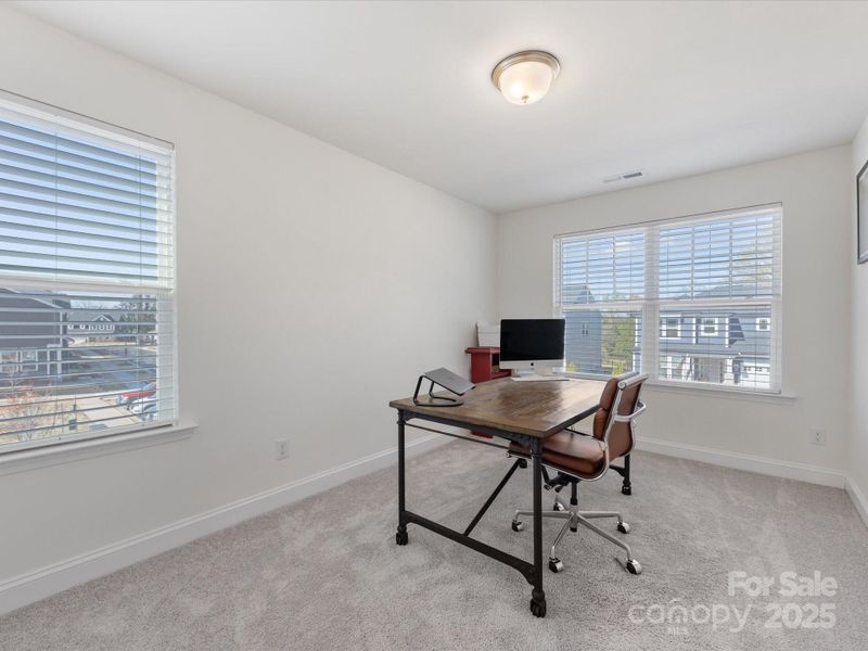 Furnished interior view inside a new home in Smith Farm, Belmont (Image 29).