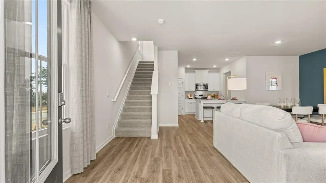 Furnished interior view inside a new home in Brookland Commons, Monroe (Image 4).