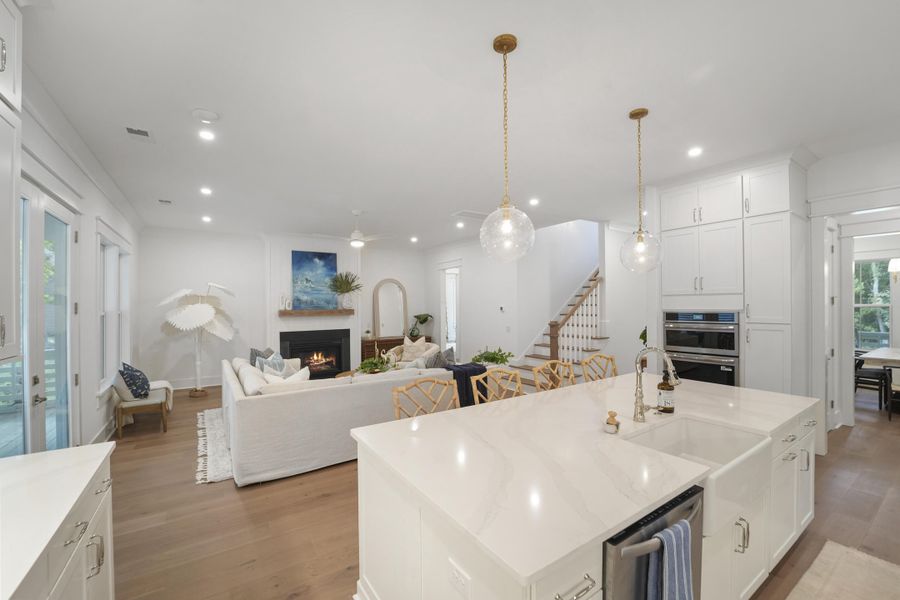 Furnished interior view inside a new home in , Hollywood (Image 38).