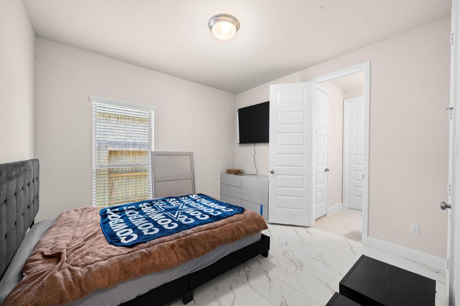 Furnished interior view inside a new home in Marvida, Cypress (Image 9).