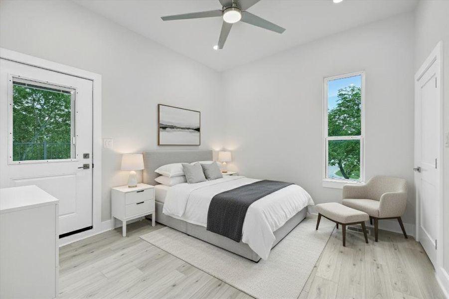 Image have been virtually staged to show potential furniture placement.