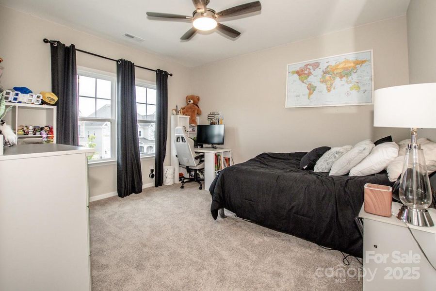 Furnished interior view inside a new home in Signature at Reid's Cove, Mooresville (Image 8).