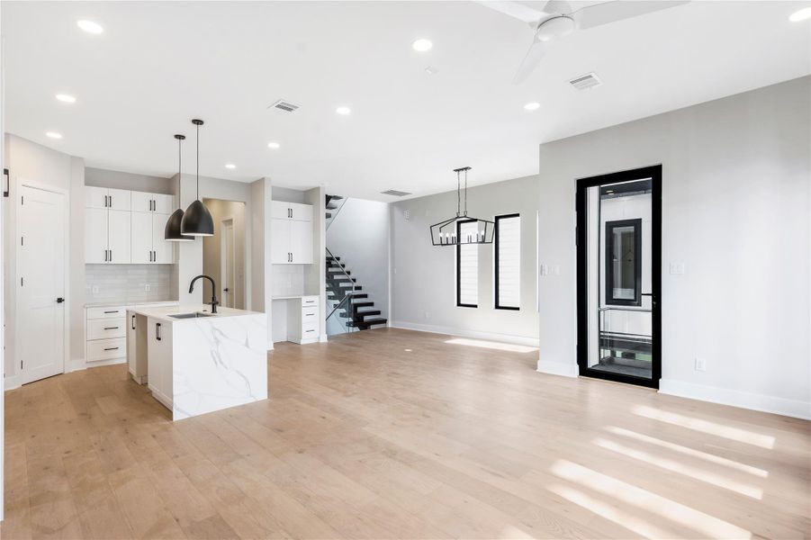 Spacious, unfurnished interior of a new home in , Houston (Image 19). Spacious, unfurnished interior of a new home in , Houston (Image 19).