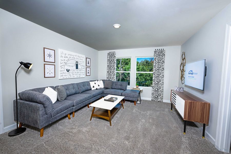 Furnished interior view inside a new home in Holland Park, Spartanburg (Image 8).