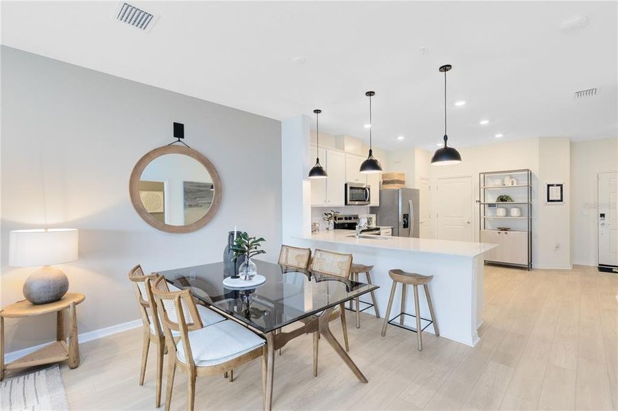 Furnished interior view inside a new home in Harbor Square, Palm Bay (Image 7).