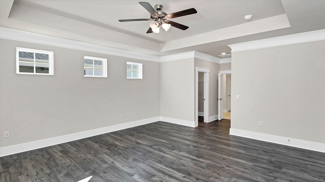 Representative unfurnished interior of a home built from the Litchfield by D.R. Horton in Lake Tide Summit, Chapin (Image 22).