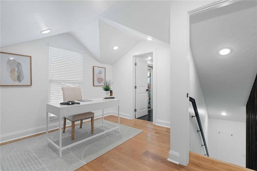 Furnished interior view inside a new home in , Decatur (Image 12).
