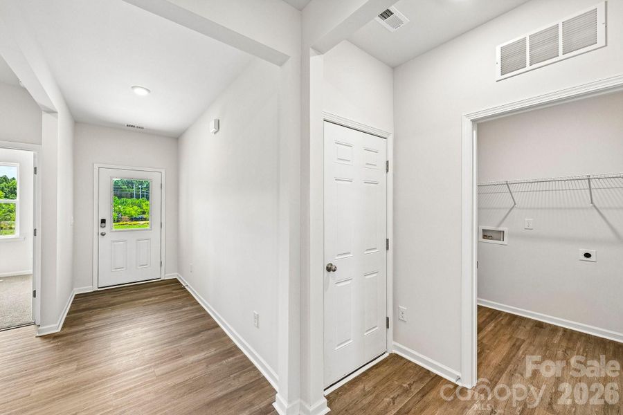 Spacious, unfurnished interior of a new home in Cline Village, Conover (Image 27). Spacious, unfurnished interior of a new home in Cline Village, Conover (Image 27).