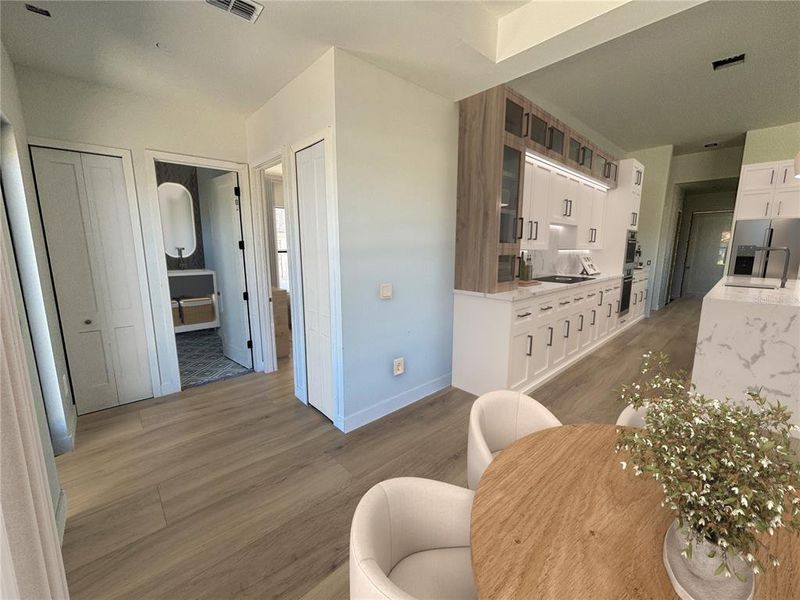 Furnished interior view inside a new home in , Rotonda West (Image 5).