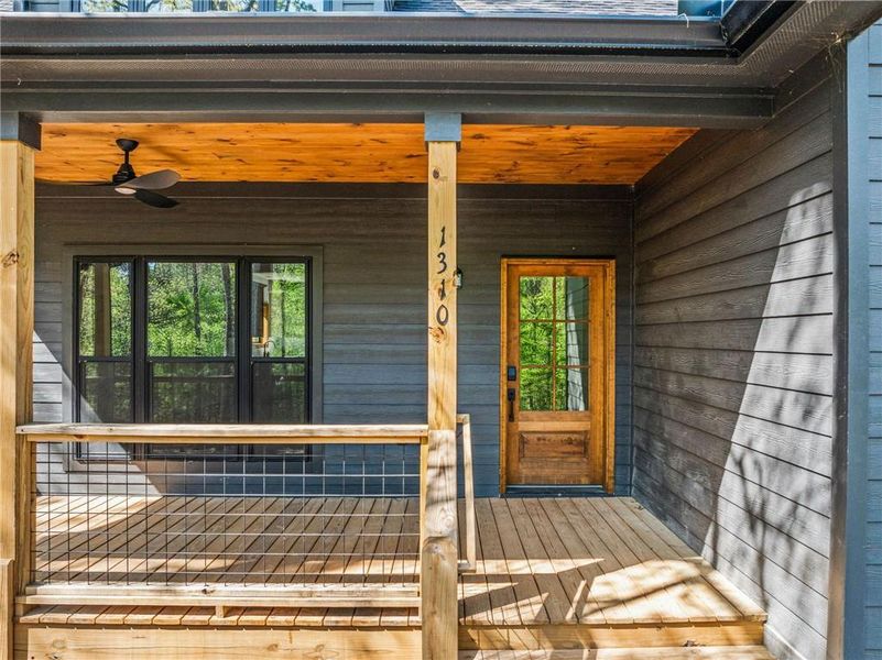 Exterior details and patio area of a home in , Ellijay (Image 3). Exterior details and patio area of a home in , Ellijay (Image 3).