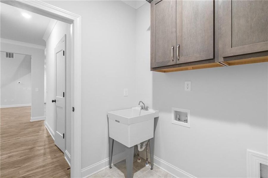 Furnished interior view inside a new home in Ella Springs, Covington (Image 6).