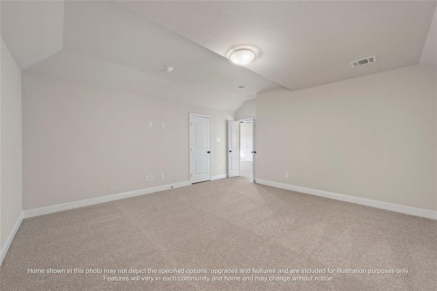 Spacious, unfurnished interior of a new home in Ridgepoint - Phase 1, Midlothian (Image 10).