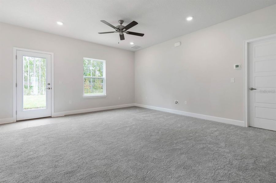 Spacious, unfurnished interior of a new home in Palm Coast, Palm Coast (Image 15). Spacious, unfurnished interior of a new home in Palm Coast, Palm Coast (Image 15).