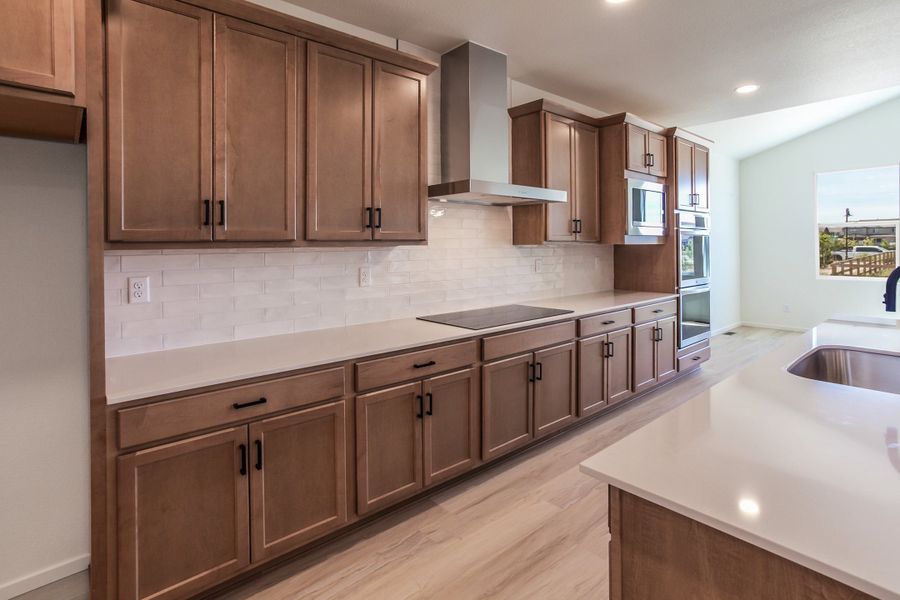 Representative furnished interior of a home built from the Morrison by Hartford Homes in Trailside, Timnath (Image 12).