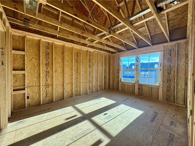 In-progress construction of a new home in Eastlyn Crossing - Single Family, Flowery Branch, GA (Image 10).