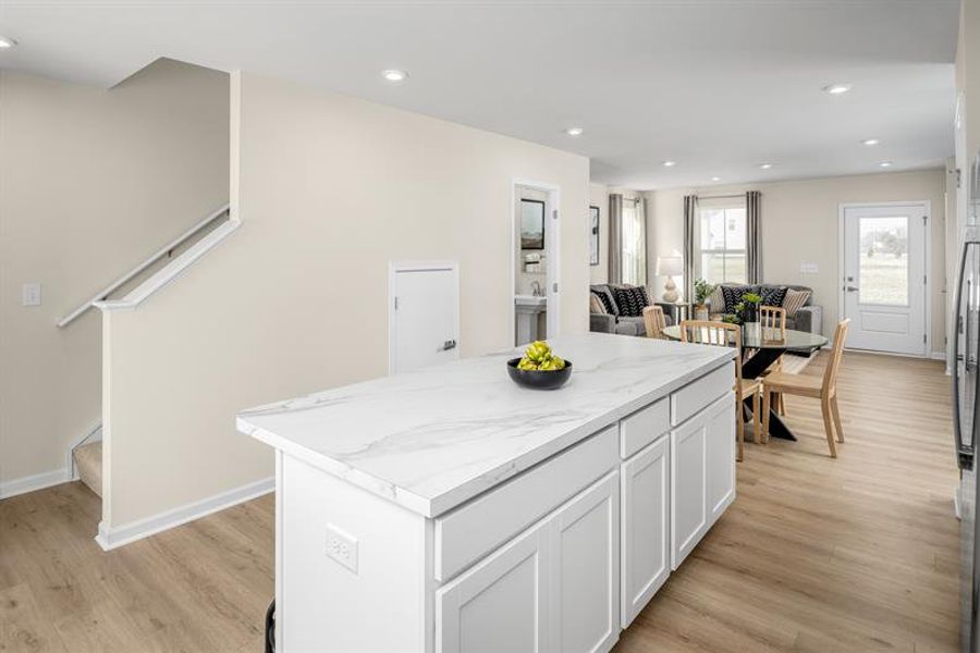 Furnished interior view inside a new home in Colonial Village, Edenton (Image 5).