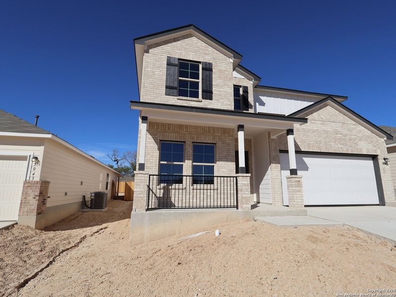 In-progress construction of a new home in Agave, San Antonio, TX (Image 28).
