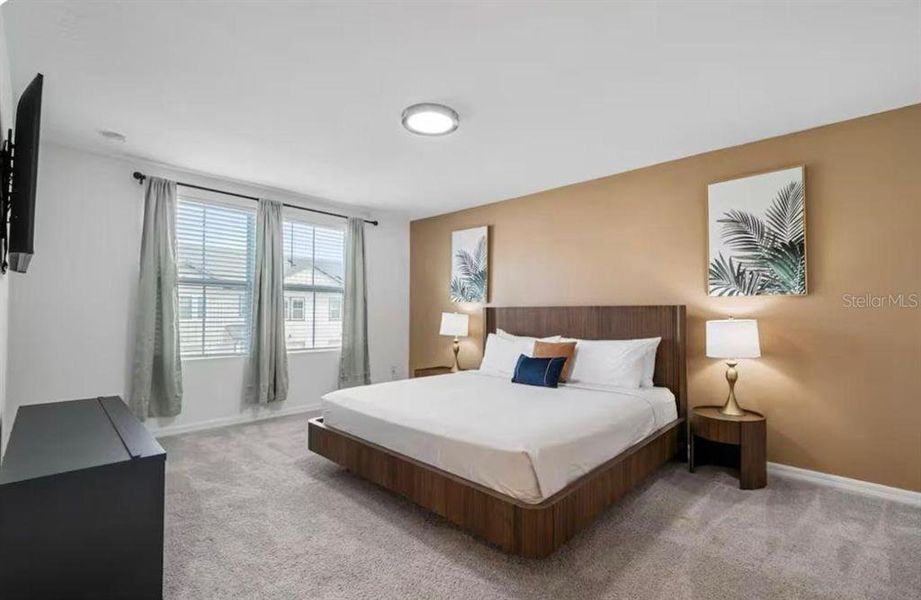 Furnished interior view inside a new home in , Davenport (Image 11).