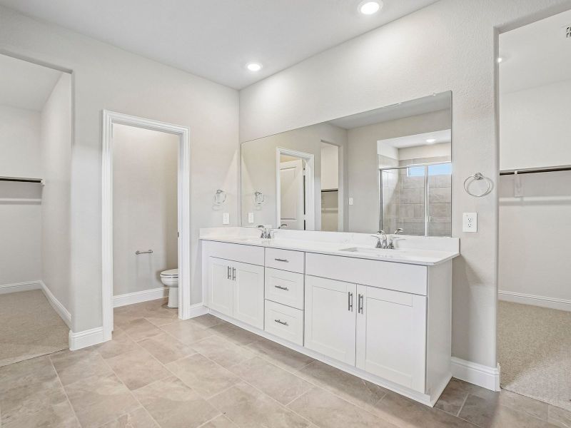 Furnished interior view inside a new home in Eastridge - Signature Series, McKinney (Image 9).