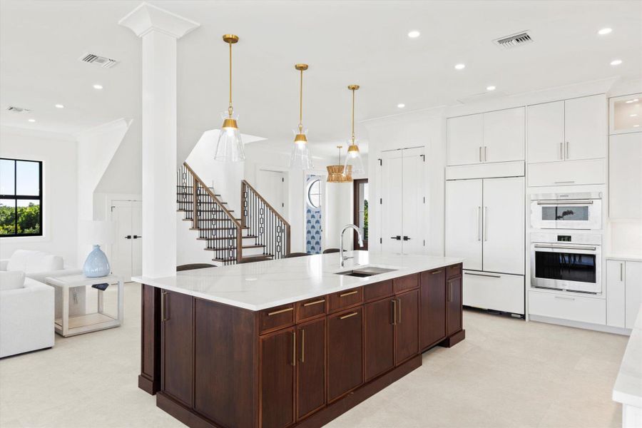 Furnished interior view inside a new home in , Key West (Image 27). Furnished interior view inside a new home in , Key West (Image 27).