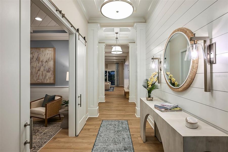 Furnished interior view inside a new home in , Lakewood Ranch (Image 17). Furnished interior view inside a new home in , Lakewood Ranch (Image 17).