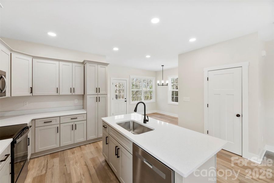 Furnished interior view inside a new home in , Shelby (Image 3). Furnished interior view inside a new home in , Shelby (Image 3).