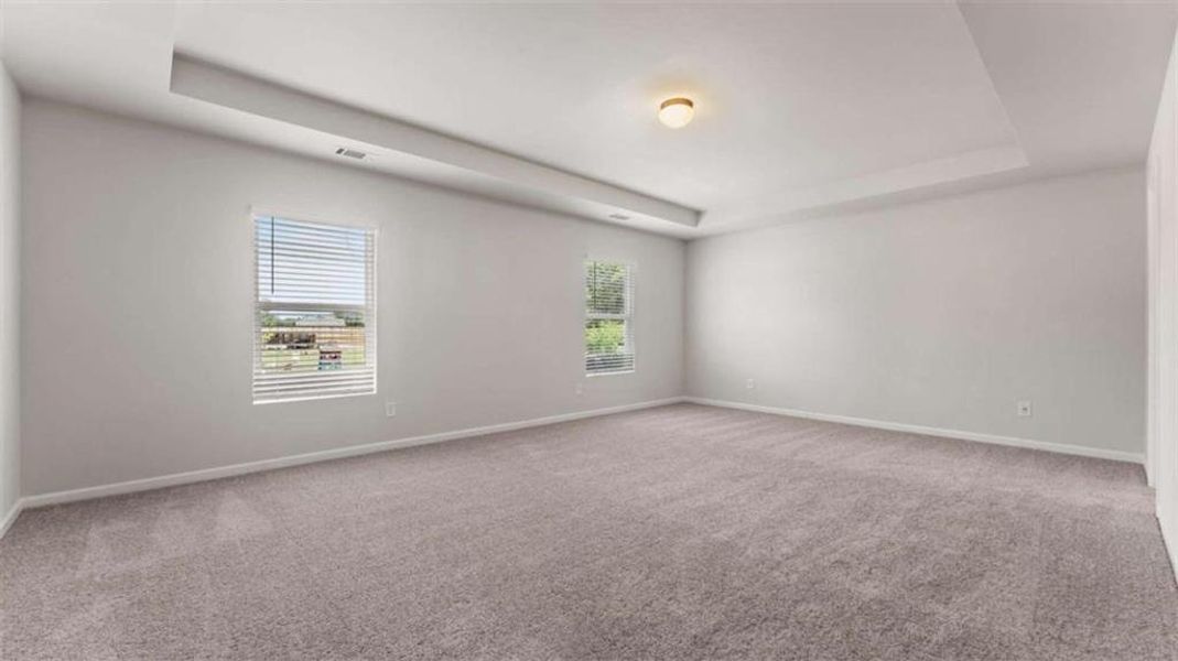 Spacious, unfurnished interior of a new home in Owen Preserve, Canton (Image 9). Spacious, unfurnished interior of a new home in Owen Preserve, Canton (Image 9).