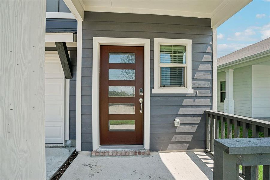 Furnished interior view inside a new home in Trails of Lavon - Spring Series, Lavon (Image 5).