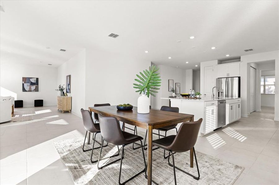 Furnished interior view inside a new home in Dora Parc, Mount Dora (Image 38).